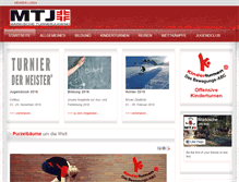 Tablet Screenshot of mtj-online.de